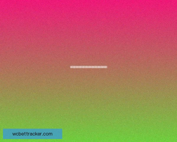 世界杯赛事预测与分析深度解析投注策略与球队表现趋势